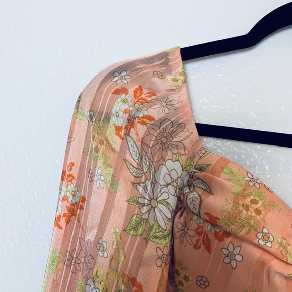 Maddden NYC Corset Top Juniors Medium Pink Ruched Coquette Lolita Fairy Core - Picture 6 of 14